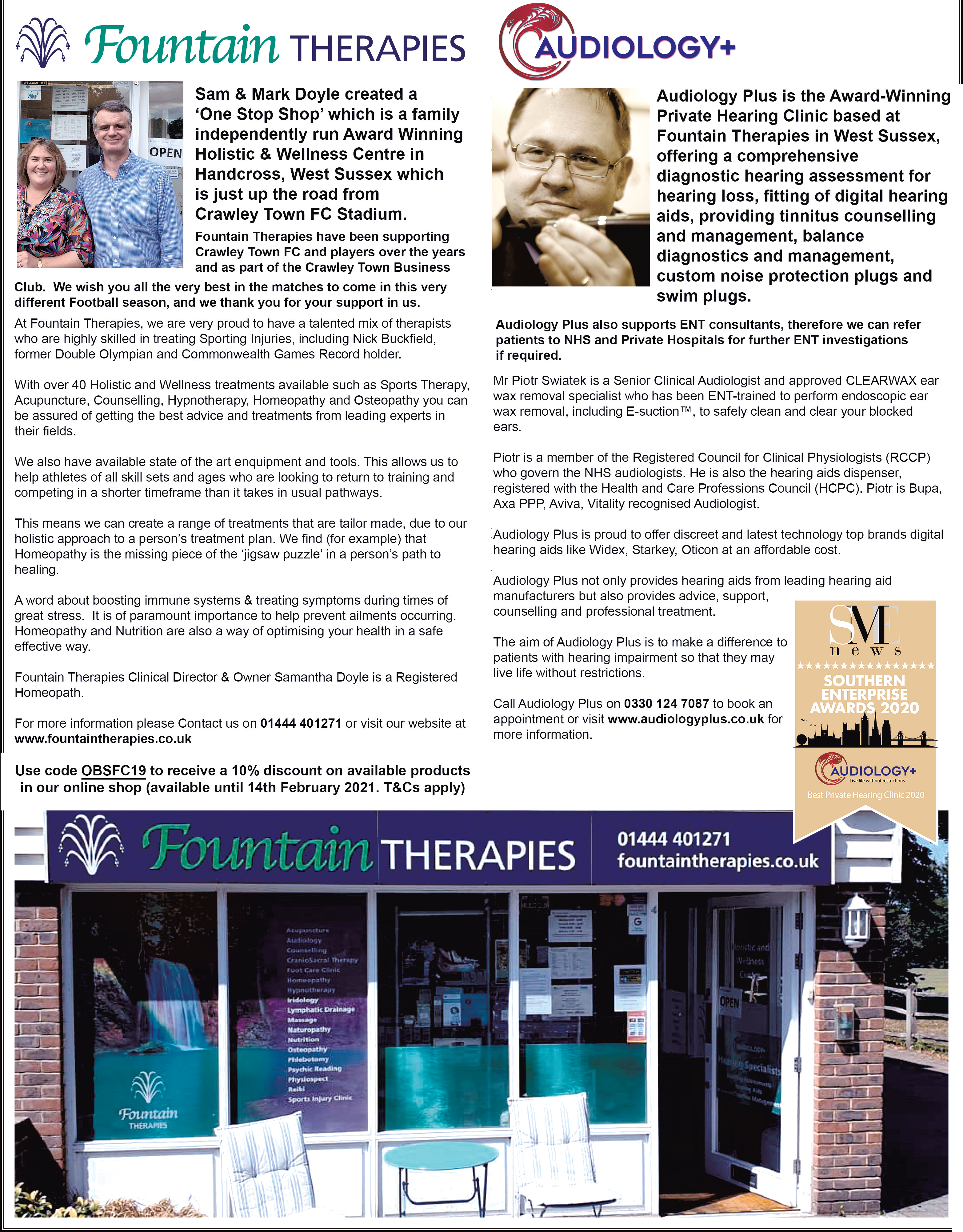 Fountain Therapies Audiology Services